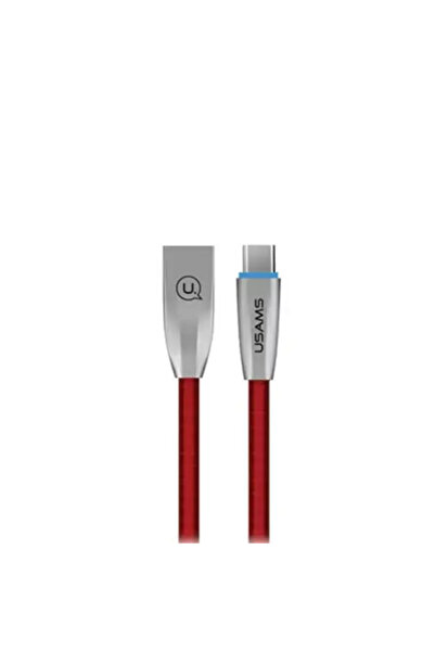 Usams Kabel pleciony U-Light USB-Cczerwony/red 1,2m TCZSUSB04 (US-SJ184)