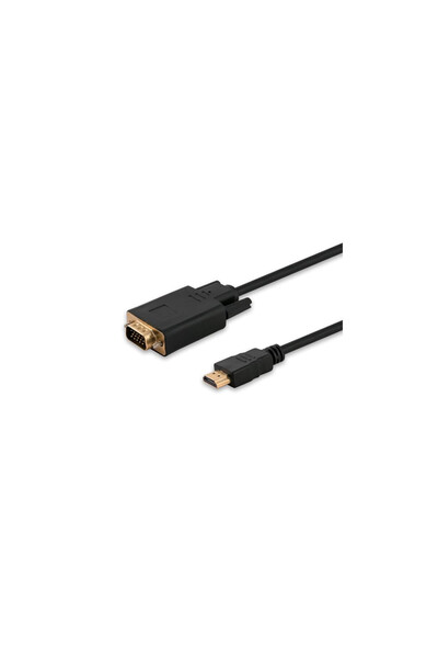 Savio Adaptor CL-103 (HDMI M - D-Sub (VGA) M; 1,8m; culoare negru)