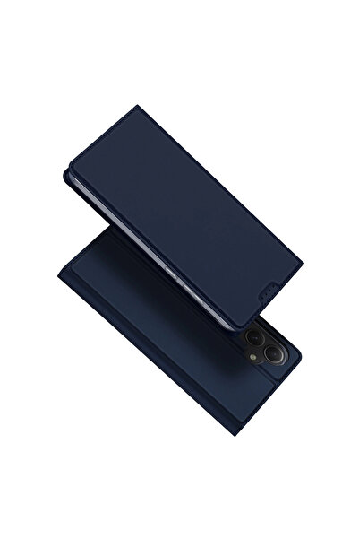 Dux Ducis Husă Skin Pro pentru Samsung A35 5G cu clapetă - albastru