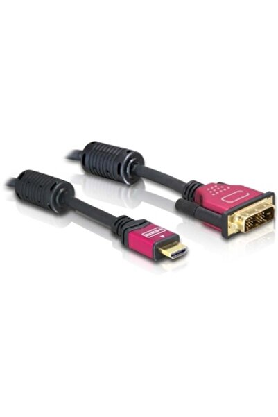 DELOCK Cablu HDMI A la DVI (18+1) Standard/Standard 3.00m Premium