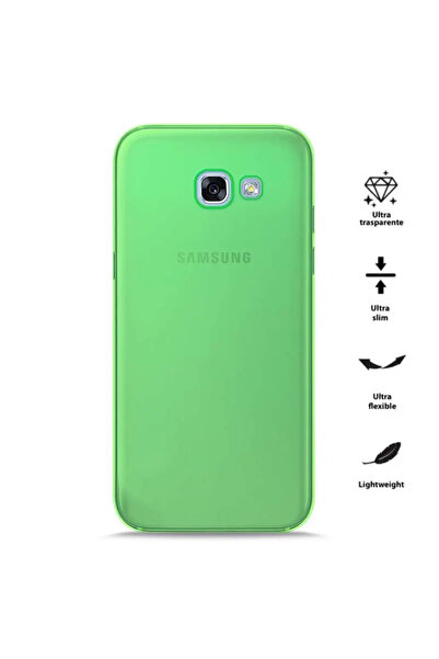 Puro 0.3 Nude - Husă Samsung Galaxy A3 (2017) (Verde Fluo)
