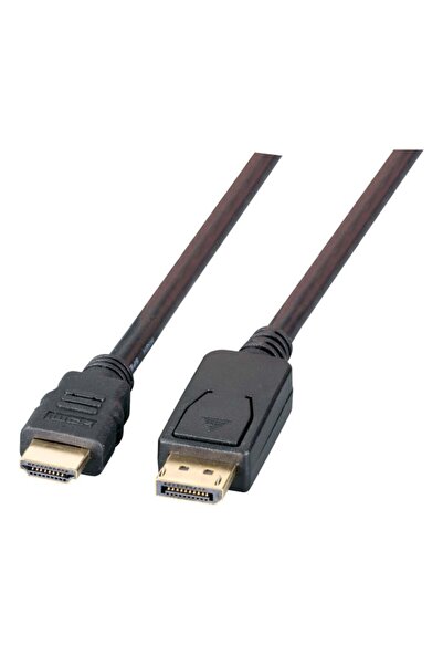 EFB Elektronik Cablu EFB DisplayPort/HDMI FullHD A-A St-St, 2m, negru