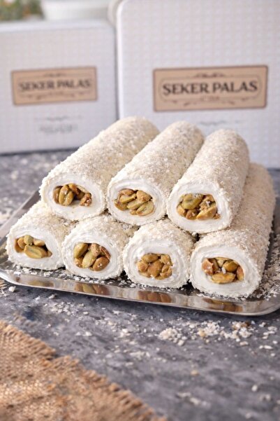 ŞEKER PALAS AFYON Yer Fıstıklı Afyon Lokumu 500GR - Bol Kavrulmuş Bütün Fıstı...
