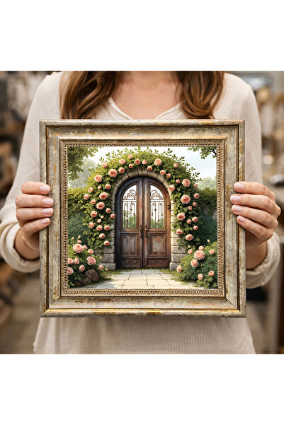 Dekorsiahome Antique Framed Decorative Painting Dk0031