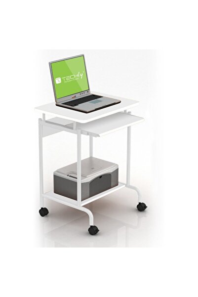 Techly Birou mobil pe roți ICA-TB S005W