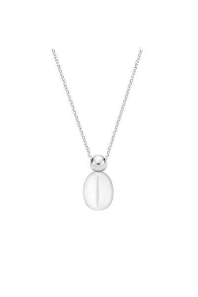 MANAVA Silver necklace with natural pearl - Sussurro