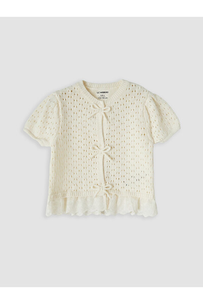 LC Waikiki RMZ GİYİM FARKİLYA Cardigan tricotat pentru fete