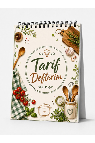 Pembe Yayınevi Tarif Defteri - Yemek Tarif Defteri