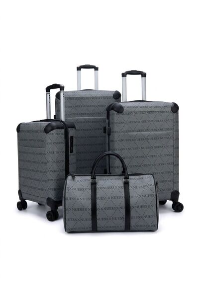 sea gulf Travel Bag Leather Luggage Set 4 Pcs