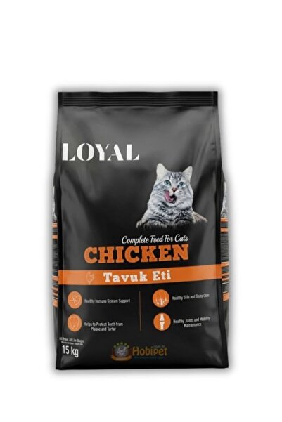 Loyal Tavuk Etli Yetişkin Kedi Maması 15 Kg - Dengeli Beslenme ve Yüksek Lezzet
