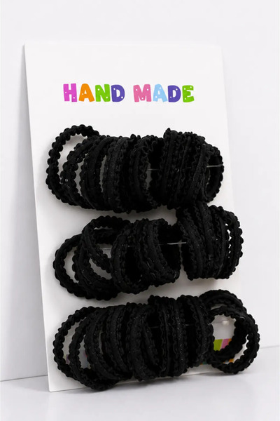MakeWell Colorful Rubber Band Set – Soft Hair Elastic – Durable Hair Tie for ...