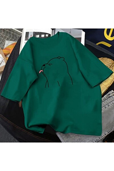 bellanova Unisex Oversize T-shirt με στάμπα Streetwear Άνετη εφαρμογή Daily P...