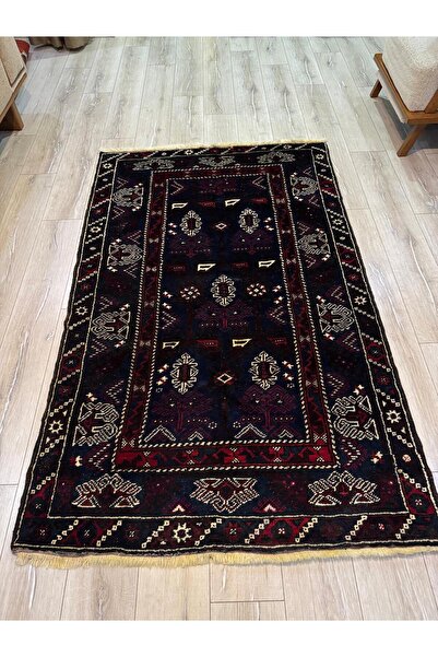El Dokuması Vintage Antalya Döşemealtı Halısı & Etnik Yün Halı 122x198 cm