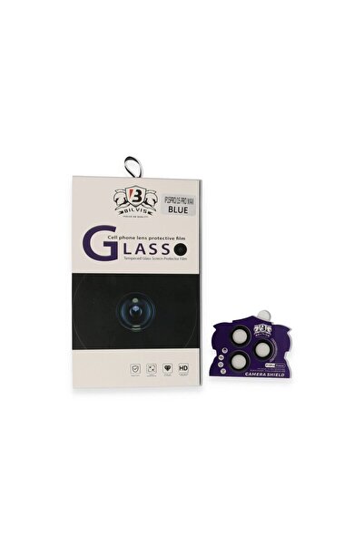ALVERA COLLECTION Apple iphone 15 pro max bilvis titan camera lens - navy blue