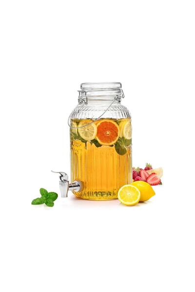 Secret de Gourmet Lemonade jar Mona, glass, 3.8 liters