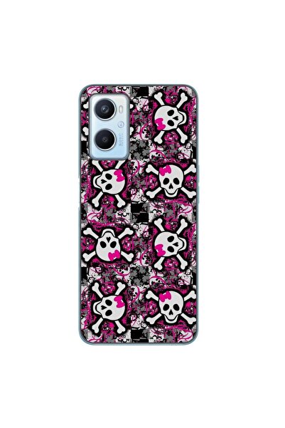 OEM Husa compatibila cu Oppo A96 4G Silicon Gel Tpu Model Pop Art Skeleton