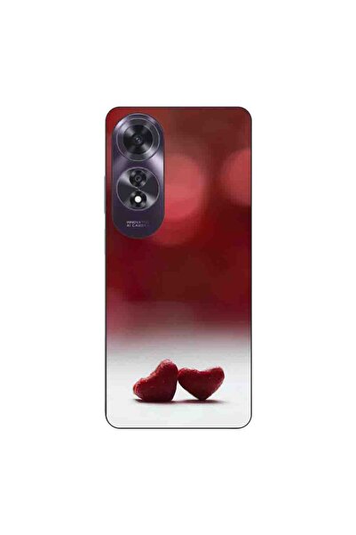 OEM Husa compatibila cu Oppo A60 4G Silicon Gel Tpu Model Little Hearts