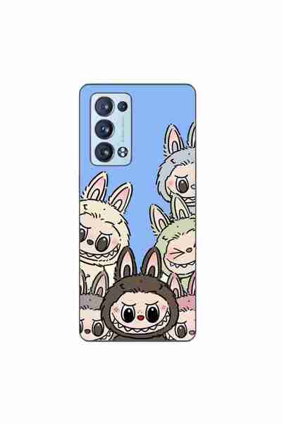 OEM Husa compatibila cu Oppo Reno6 Pro 5G Silicon Gel Tpu Model Labubu Patter...