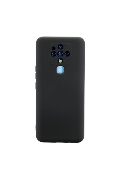 Generic Brand Tecno Camon 16 Compatible Case Nano Velvet Silicone - Black