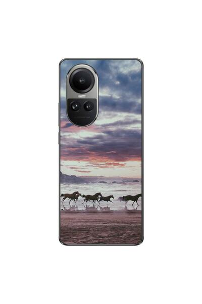 OEM Husa compatibila cu Oppo Reno10 5G Silicon Gel Tpu Model Cai Alergand
