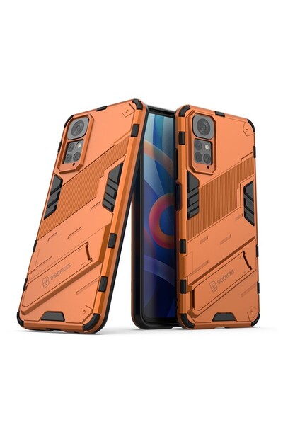 sscase Global Punk Armor Σκληρή Θήκη με Στήριγμα Orange (Xiaomi Redmi Note 11...