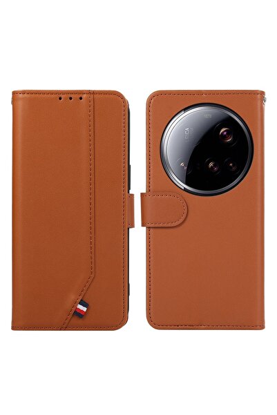 sscase Back Flip Θήκη Πορτοφόλι Brown (Xiaomi 15 Ultra 5G)