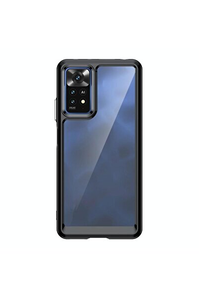 sscase Clear Acrylic Σκληρή Θήκη Transparent Black (Xiaomi Redmi Note 11 Pro ...