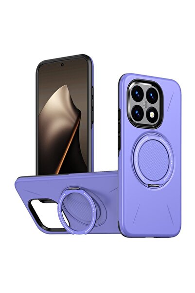 sscase Premium MagSafe Σκληρή Θήκη με Δαχτυλίδι Purple (Xiaomi 15T 5G)