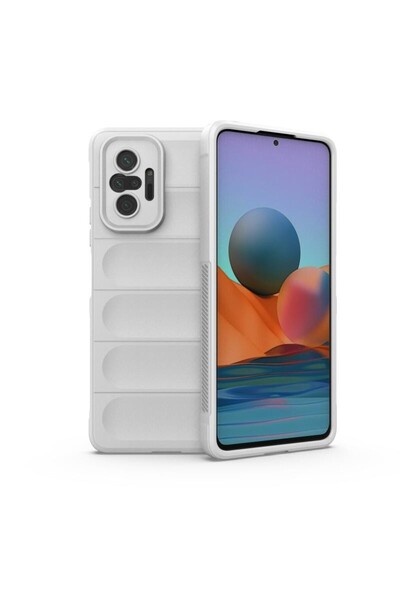 sscase Magic Shield Θήκη Σιλικόνης White (Xiaomi Redmi Note 10 Pro)