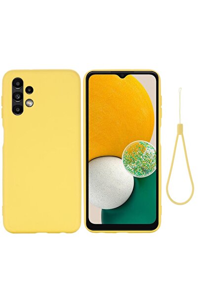 sscase Pure Color Matt Θήκη Σιλικόνης Yellow (Samsung Galaxy A13 4G)