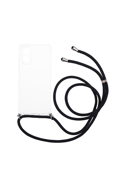 sscase TPU Θήκη Σιλικόνης με Λουράκι Transparent (Oppo A18/A38)