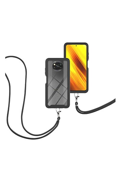 sscase Starry Sky Solid Σκληρή Θήκη με Λουράκι Black (Xiaomi Poco X3 NFC/X3 Pro)