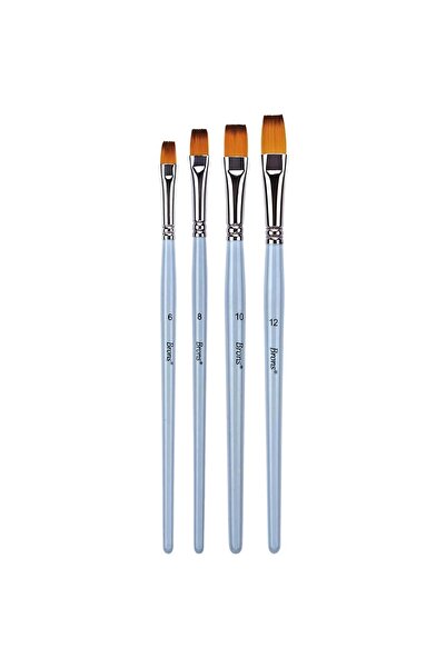 Brons Synthetic Brush Set No. [6-8-10-12]