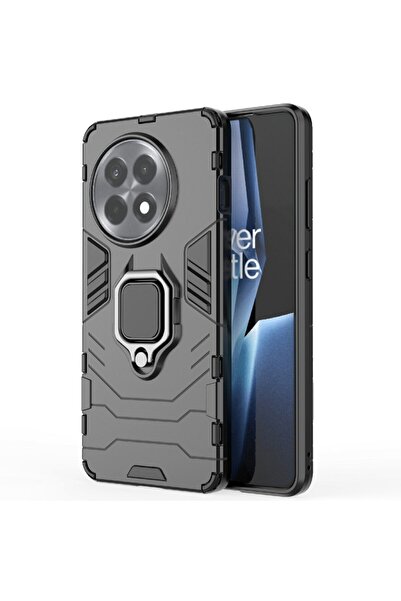 sscase Magnetic Ring Σκληρή Θήκη με Δαχτυλίδι Black (OnePlus 13R 5G)