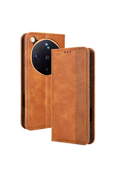 sscase Retro Θήκη Βιβλίο Brown (Oppo Find X9 Ultra 5G)