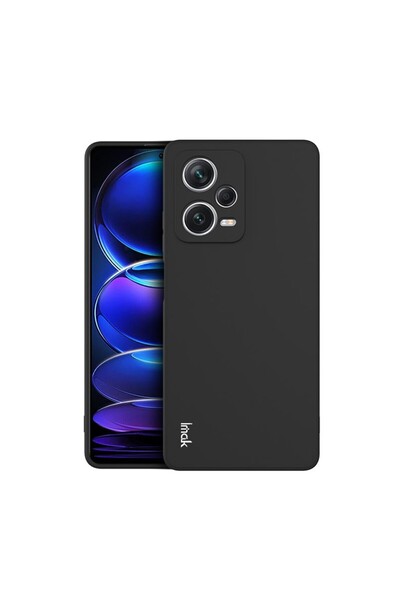 sscase Straight Edge Θήκη Σιλικόνης Black (Xiaomi Redmi Note 12 Pro Plus)
