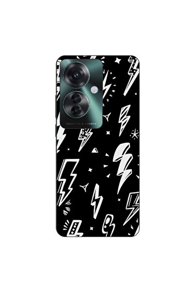 OEM Husa compatibila cu Oppo Reno11 F 5G Silicon Gel Tpu Model Lightnings