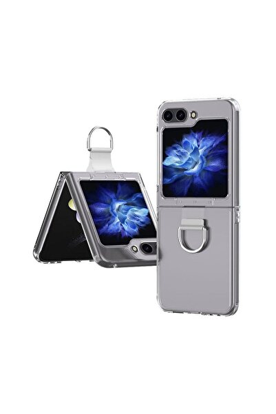 sscase Skin Feel Σκληρή Θήκη με Δαχτυλίδι Transparent (Samsung Galaxy Z Flip6...
