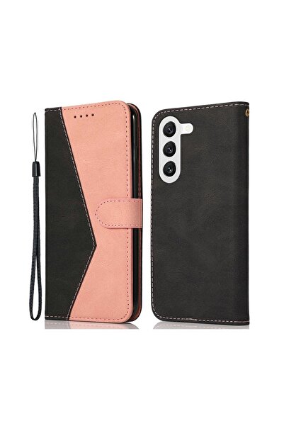 sscase Dual-color Θήκη Πορτοφόλι Black Rose (Samsung Galaxy A26 5G)