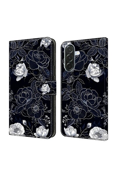 sscase Colored Drawing Θήκη Πορτοφόλι Vintage Flowers (Samsung Galaxy A57 5G)