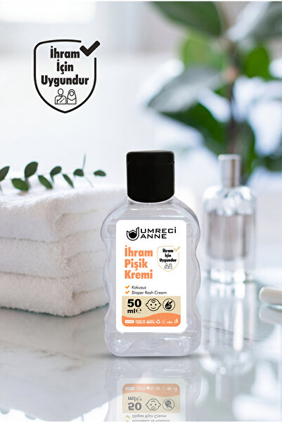 Umreci Anne Parfümsüz & Kokusuz İhram Pişik Önleyici Krem 50 ml – Hac ve Umre...