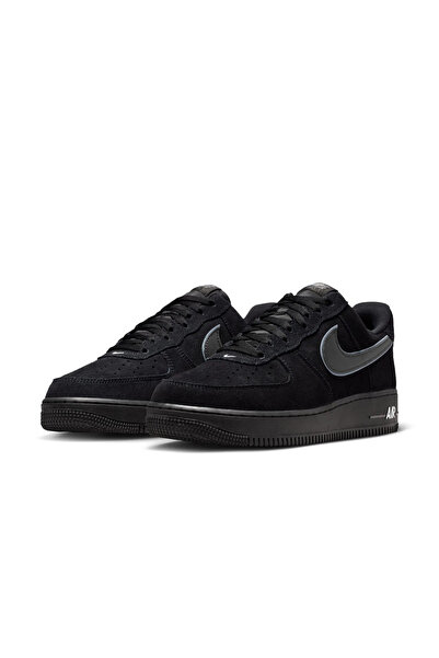 Nike Air Force 1 '07 LV8 Erkek Siyah Sneaker Ayakkabı