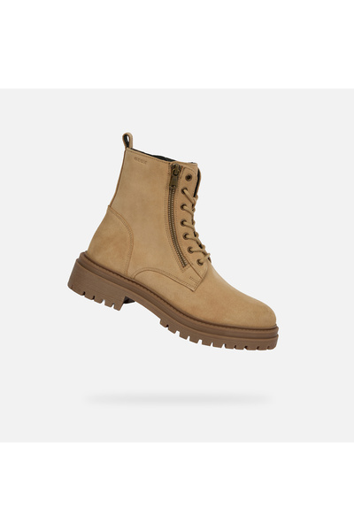 Geox Pantofi de damă bej până la gleznă Iridea