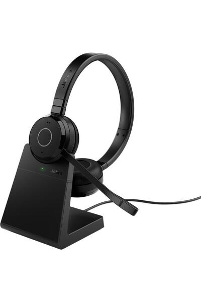 Jabra Căști stereo Evolve 65 TE MS pentru Call Center, Bluetooth, USB-A, Supo...