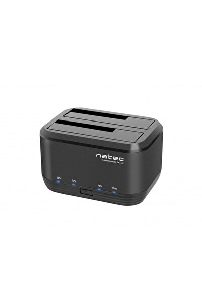 Natec Stație de andocare HDD NSD-0955 cu LED, pentru 2.5/3.5 inch, USB 3.0, N...