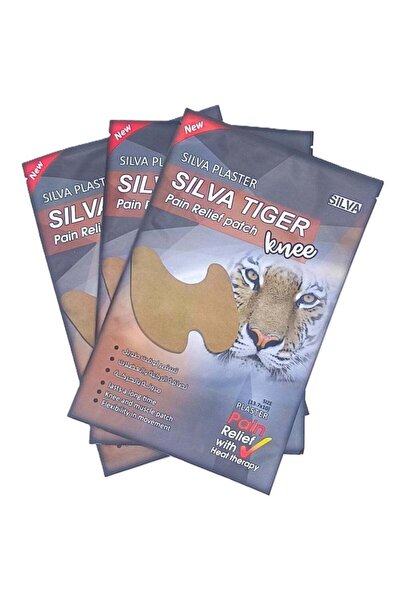 Silva Tiger Knee Pain Relief Patch size 13.7*10 cm – 3 Pieces