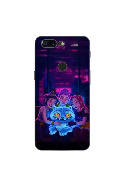 OEM Husa compatibila cu OnePlus 5T Silicon Gel Tpu Model KPop Demon Hunters H...