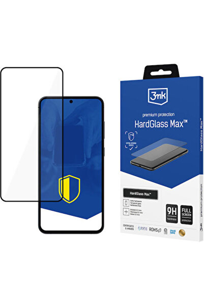 3MK Hardglass Max Πλήρους Κάλυψης Σκληρυμένο Γυαλί Μαύρο Galaxy S25+