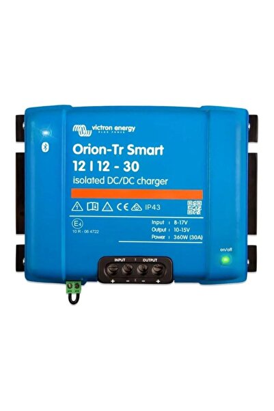 Victron energy Victron Orion-Tr Smart 12/12-30A 360W İzoleli Victron DC-DC Şa...