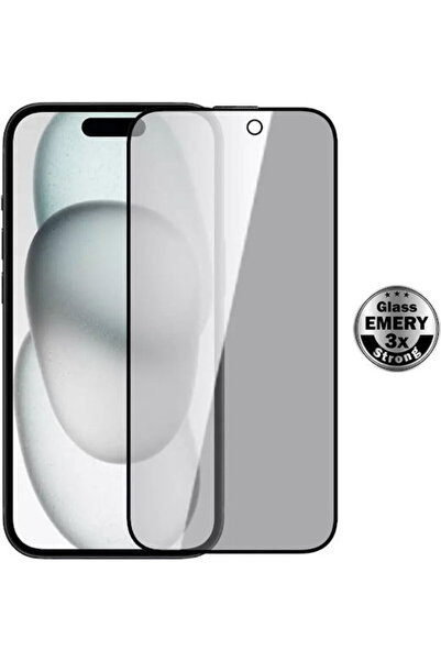 POWERTECH Σκληρυμένο Γυαλί Emery Ιδιωτικότητας 5D TGC-0768 iPhone 16 Pro Max ...
